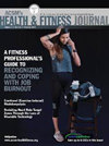 ACSMS HEALTH & FITNESS JOURNAL杂志封面